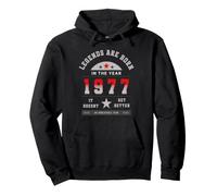 Légendes nées en 1977 Anniversaire Vintage Rétro Style Sweat à Capuche