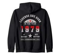 Légendes nées en 1979 Année Vintage Anniversaire Rétro Sweat à Capuche