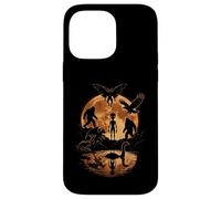 Légendes sous la Pleine Lune créatures paranormales scène Nocturne Coque pour iPhone 14 Pro Max