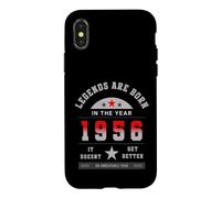 Legends are Born in The Year 1956 It Doesn't Get Better Coque pour iPhone X/XS