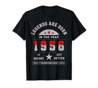 Legends are Born in The Year 1956 It Doesn't Get Better T-Shirt Graphique avec Valeur