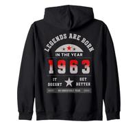 Legends are Born in The Year 1963 It Doesn't Get Better Sweat à Capuche