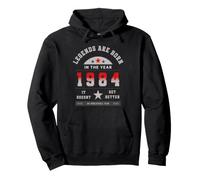 Legends are Born in The Year 1984 Anniversaire Rétro Sweat à Capuche