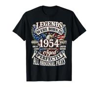 Legends Born in 1954 Vintage Patriotic Eagle 72nd Birthday T-Shirt
