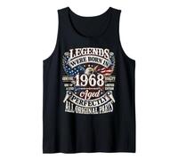 Legends Born in 1968 Vintage Patriotic Eagle 58th Birthday Débardeur