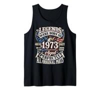 Legends Born in 1973 Vintage Patriotic Eagle 53rd Birthday Débardeur