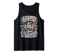 Legends Born in 1982 Vintage Patriotic Eagle 44th Birthday Débardeur