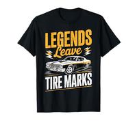 Legends Leave Tire Marks Muscle Car T-Shirt