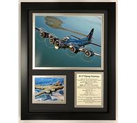Legends Never Die B-17 Flying Fortress Framed Double Matted Photos, 12" x 15" (14003U)