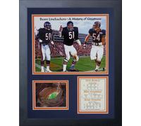 Legends Never Die Chicago Bears Monstres du Midway encadrée Photo Collage, 11 x 35,6 cm