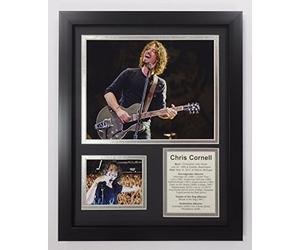 Legends Never Die Chris Cornell - Photos encadrées double passe-partout 30,5 x 38,1 cm, Inc.