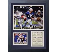 Legends Never Die Dallas Cowboys 70 's Big 3 Cadre Photo Collage, 11 x 35,6 cm