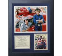 Legends Never Die Dukes of Hazzard General Lee Cadre photo 28 x 35 cm