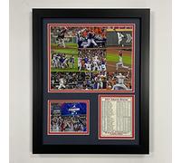 Legends Never Die, Inc. Atlanta Braves | Champions du monde 2021 | Collage photo encadrée (mosaïque) 30,5 x 38,1 cm