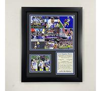 Legends Never Die, Inc. Los Angeles Rams | Champions 2021 | Collage photo encadré 30,5 x 38,1 cm (mosaïque)