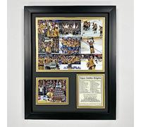 Legends Never Die, Inc. Vegas Golden Knights | Champions de la coupe Stanley 2022-2023 | Collage photo encadré | 2 tailles et styles | (mosaïque, 30,5 x 38,1 cm)