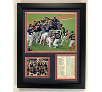 Legends Never Die MLB Boston Red Sox 2018 Cadre photo encadré Motif champions du monde 30,5 x 38,1 cm