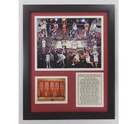 Legends Never Die NCAA Indiana Hoosiers Basketball Greats Cadre photo double mat 30,5 x 38,1 cm