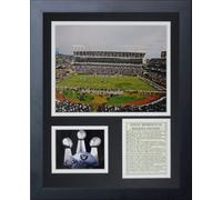 Legends Never Die Oakland Raiders Stadium - The Black Hole Collectible | Collage Photo encadré Décoration Murale - 30,5 x 38,1 cm