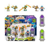 Legends of Akedo Teenage Mutant Ninja Turtles Battle Pack inclut Donatello, Leonardo, Michel-Ange, Raphael et Shredder 2 contrôleurs de combat argentés