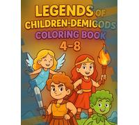 Legends of the Demigod: Coloring book for ages 4-8
