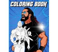 Legends of the Ring: A Coloring Book of Wrestling Warriors: Fierce Fighters, Epic Moves, and High-Energy Fun for Kids Who Love Wrestling!