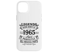 Legends Were Born in 1965 Aged Perfectly All Original Parts Coque pour iPhone 14 Plus