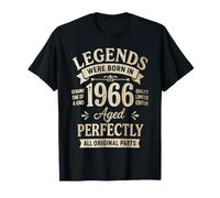 Legends Were Born in 1966 Idées de Tenues d'anniversaire T-Shirt