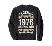Legends Were Born in 1976 Vintage Milestone Year Sweatshirt