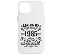 Legends Were Born in 1985 Aged Perfectly All Original Parts Coque pour iPhone 14 Plus