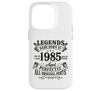 Legends Were Born in 1985 Aged Perfectly All Original Parts Coque pour iPhone 14 Pro