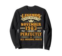 Legends Were Born in November 1983 43 yrs Old 43rd Birthday Sweatshirt