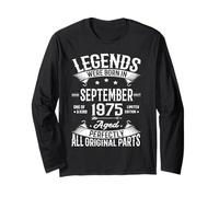 Legends Were Born in September 1975 51st Birthday 51 yrs Old Manche Longue