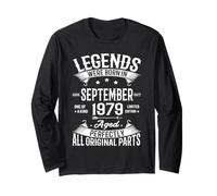Legends Were Born in September 1979 47th Birthday 47 yrs Old Manche Longue