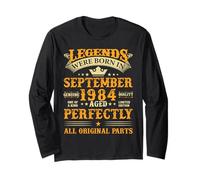 Legends Were Born in September 1984 42 yrs Old 42nd Birthday Manche Longue
