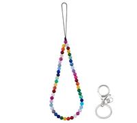 LEGENTLISUR Bracelet de poignet pour téléphone portable avec perles de pierre naturelle, bracelet en pierre naturelle pour téléphone portable, bracelet mains libres pour téléphone portable, pour