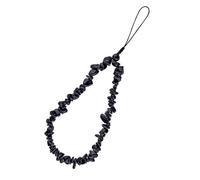 LEGENTLISUR Bracelet Pour Téléphone Avec Éclats De Pierres Précieuses Naturelles Et Perles Bracelet De Bras Pour Téléphone Support De Téléphone Mains-Libres Bracelet Pour Porte-Clés Accessoires De