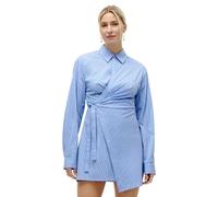 LeGer Aileen Robe - Robe pour femme avec look portefeuille - Coupe près du corps - Robe chemisier en coton - Mode pour femme - de Lena Gercke - Tailles 34-44