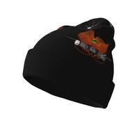 Léger Beanie Knitted Hat Emblème National et Papouasie-Nouvelle-Guinée Knitted Beanie Hat Cold Weather Hat Bonnet de Montre à Revers pour Homme Femme Hiver Course à Pied Doux et Chaud