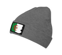 Léger Bonnet Tricoté Drôle d'Algérie Afrique Tricoter Chapeau Extensible Chapeau Tricoté pour Adultes Femme Cyclisme