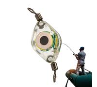 Léger Bure de pêche, Stroboscope à élastification des appâts en Forme d'oeil, déclenché par l'eau, Plongeant Les légers LED sous-Marine pour l'appât flétan-Zander, Attractif
