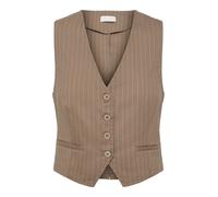 LeGer by Lena Gercke Gilet de costume 'Daphne' beige / beige foncé, Taille 34