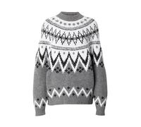 LeGer by Lena Gercke Pull-over 'Flavia' gris chiné / noir / blanc, Taille S