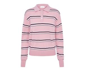 LeGer by Lena Gercke Pull-over 'Lilith' rose / lie de vin / blanc, Taille XXL