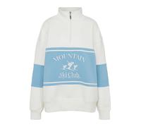 LeGer by Lena Gercke Sweat-shirt 'Cosette' écru / bleu clair, Taille XS