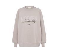 LeGer by Lena Gercke Sweat-shirt 'Maxime' greige / noir / blanc, Taille S