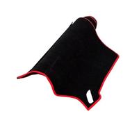 Léger et facile à placer Couverture De Tableau Bord Voiture, Tapis Protection Pour Console Centrale, Pare-soleil Pour VW Pour T-cross 2018 2019 2020 - 2023(A-Red,Right-hand drive)