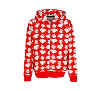 Leger Hoodie Zip Man Diamants & Dollars Rouge a capuche zippee RED S