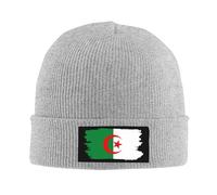 Léger Tricoté Bonnet Drôle d'Algérie Afrique Bonnet Hiver Chaud Tricot Extensible Chapeau Tricoté pour Sports Adultes Cyclisme
