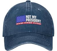 Légère Casquette de Baseball Pas ma Voix, Pas Mes valeurs, Pas Mes croyances Chapeau de Golf Anti UV Casquette de Sport pour activités Voyages Homme